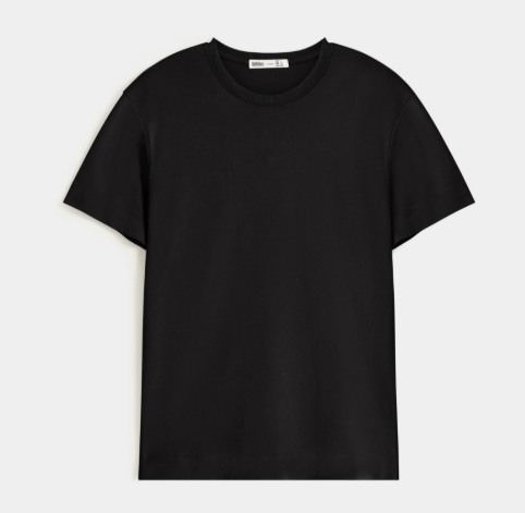 Black Unisex T Shirt Plain T Shirts Royal Outfits 